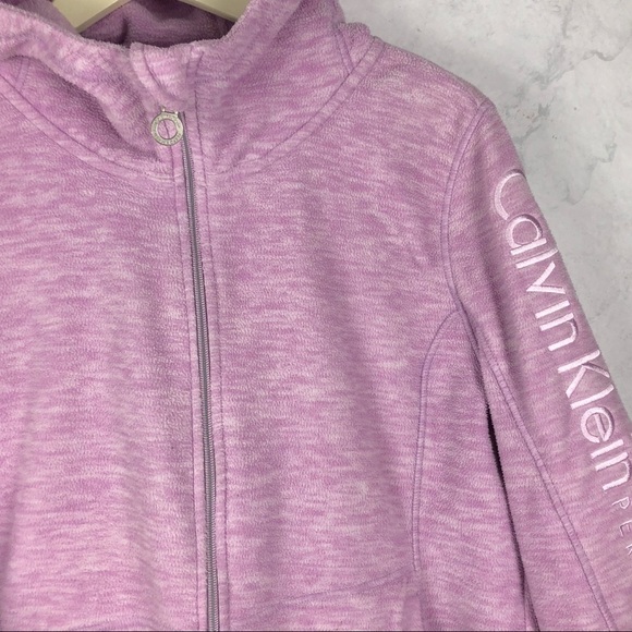 [CK] Fleece Zip Up Jacket - Picture 2 of 4